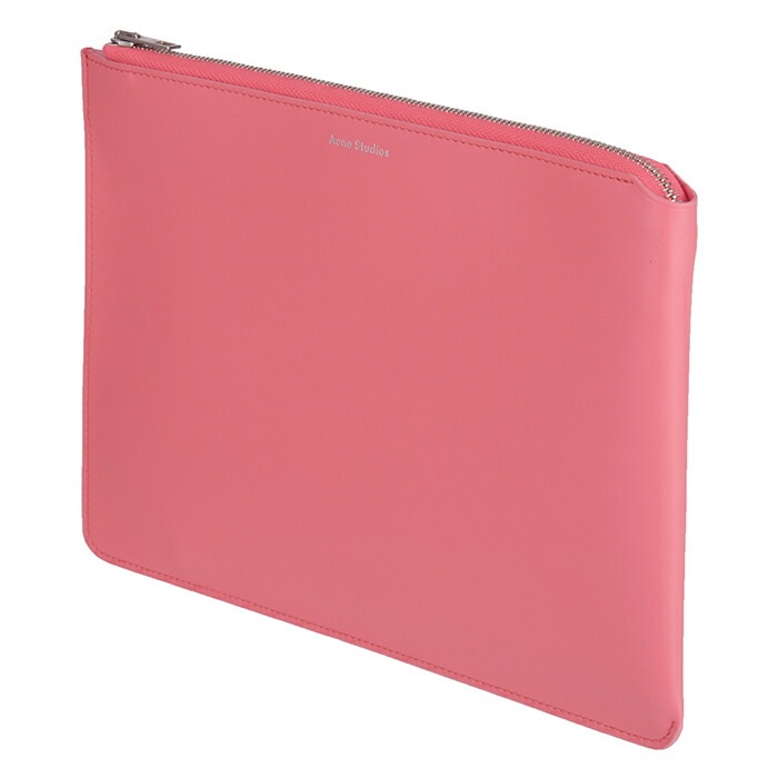 Malachite　レディース ポーチ クラッチバック 小物入れ ファスナー ロゴ ワンポイント