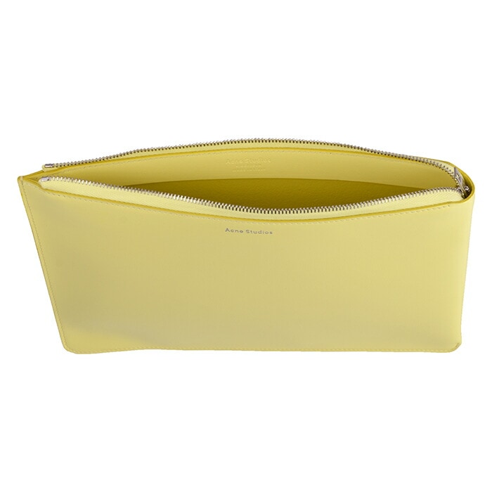 Malachite　レディース ポーチ クラッチバック 小物入れ ファスナー ロゴ ワンポイント