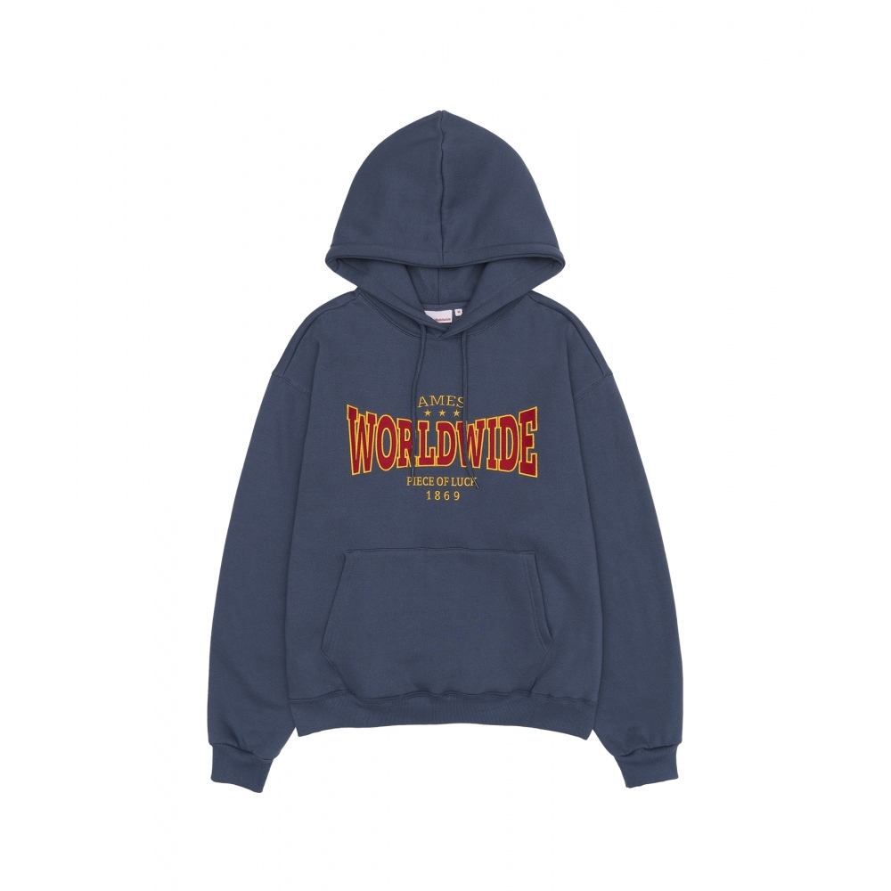 エイムズワールドワイドワールドワイドフーディーネイビー エイムズワールドワイドワールドワイドフーディーネイビー