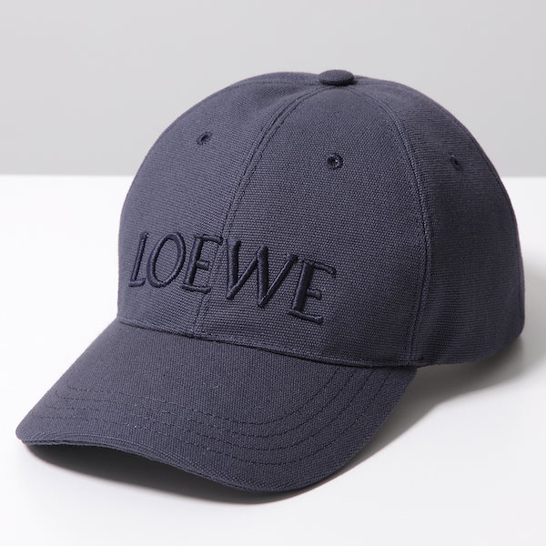【美品】LOEWE ロエベ キャンバスベースボールキャップ 帽子 LOEWE ロエベ ベースボールキャップ CAMP CAP K820358X93