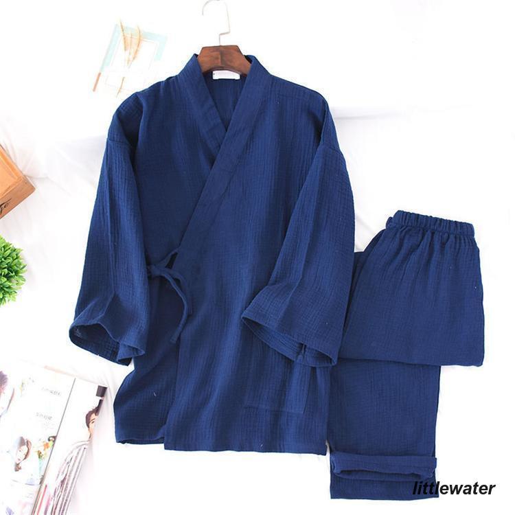 3点ご購入で2oo円OFF患者着 パジャマ型 綿 コットン マタニティ 産前 産後 前開き ルームウェア 上下セット 2点セット ナイトウェア 検診衣 患者衣 じんべい 男女兼用 七分袖