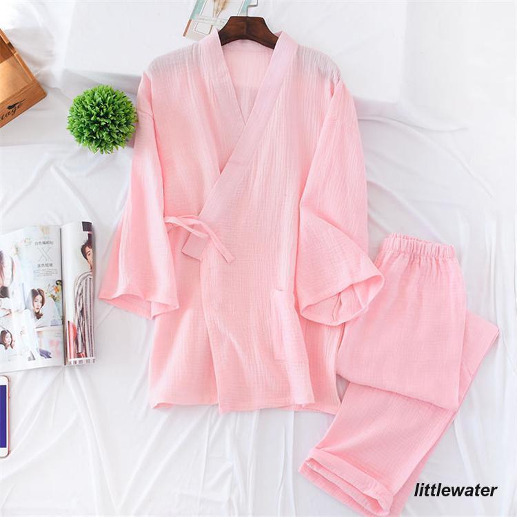 3点ご購入で2oo円OFF患者着 パジャマ型 綿 コットン マタニティ 産前 産後 前開き ルームウェア 上下セット 2点セット ナイトウェア 検診衣 患者衣 じんべい 男女兼用 七分袖