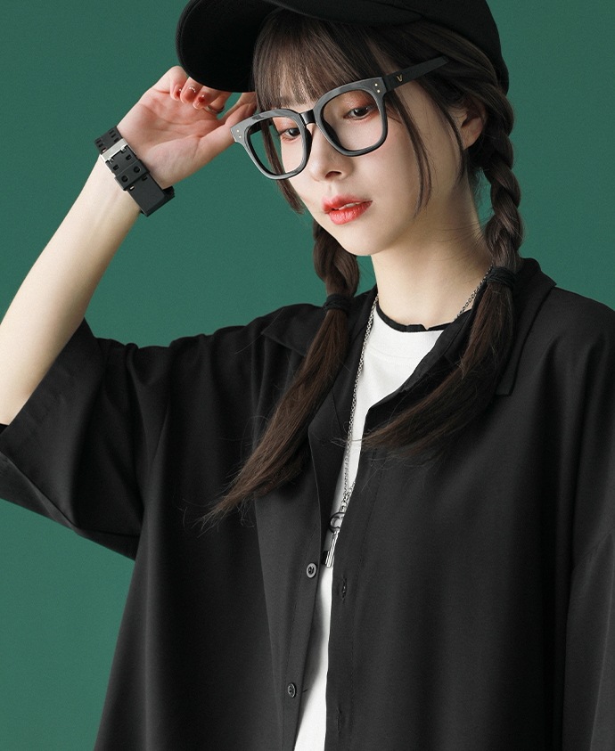 男女兼用 トップス シャツ ビッグT ミディアム丈 袖あり 5分袖 襟付き 前開き 大人可愛い シンプル カジュアル おしゃれ かっこいい アジアン エスニック エキゾチック ラフ メンズライク 男女兼用 トップス シャツ ビッグT ミディアム丈 袖あり 5分袖 襟付き 前開き 大人可愛い シンプル カジュアル おしゃれ かっこいい アジアン エスニック エキゾチック ラフ メンズライク