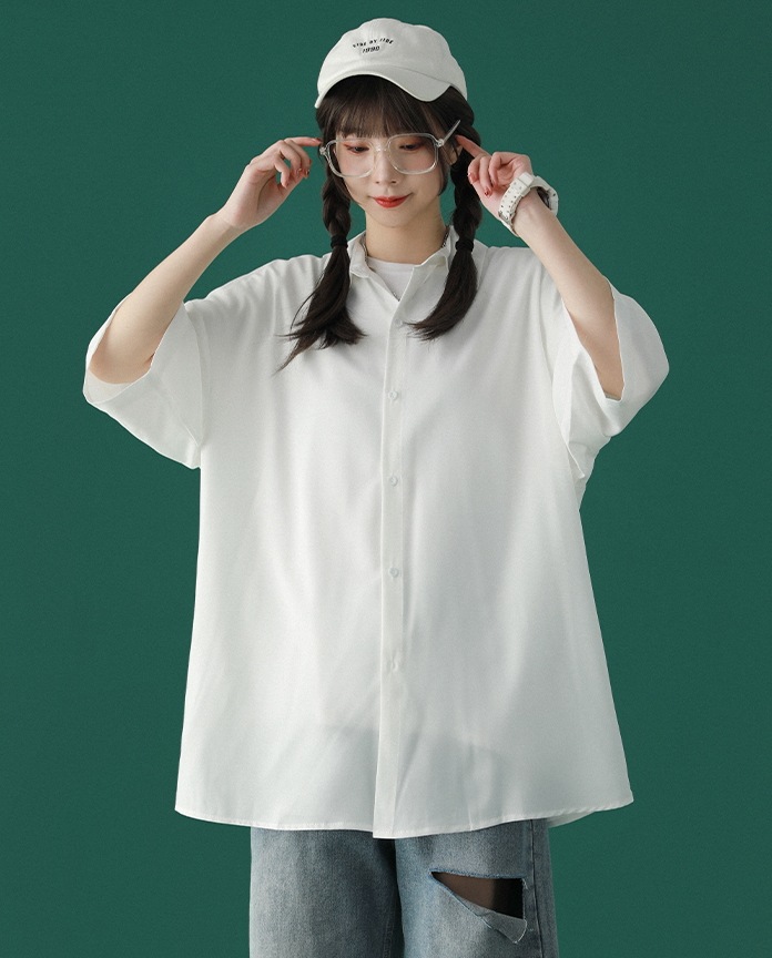 男女兼用 トップス シャツ ビッグT ミディアム丈 袖あり 5分袖 襟付き 前開き 大人可愛い シンプル カジュアル おしゃれ かっこいい アジアン エスニック エキゾチック ラフ メンズライク 男女兼用 トップス シャツ ビッグT ミディアム丈 袖あり 5分袖 襟付き 前開き 大人可愛い シンプル カジュアル おしゃれ かっこいい アジアン エスニック エキゾチック ラフ メンズライク