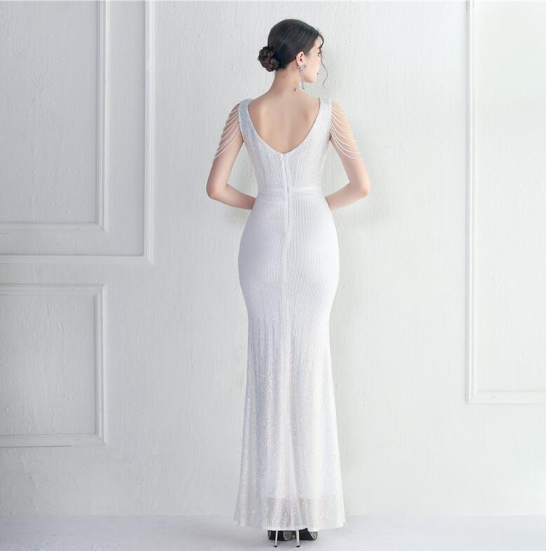 ノースリーブ ワンピース ドレス 披露宴 二次会 キャバドレス ロングドレス タイトワンピース 無地 スパンコール衣装 キラキラ イブニングドレス パーティードレス 上品 女性 30代 40代 50代 ノースリーブ ワンピース ドレス 披露宴 二次会 キャバドレス ロングドレス タイトワンピース 無地 スパンコール衣装 キラキラ イブニングドレス パーティードレス 上品 女性 30代 40代 50代