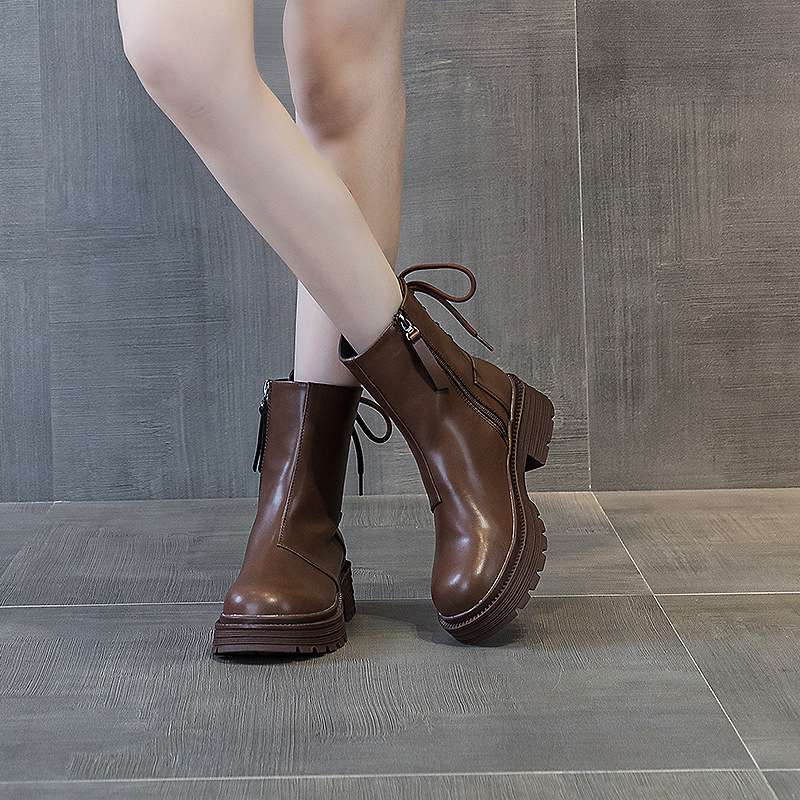 ブーツ ショートブーツ レディース ヒール5CM 厚底 ショートブーツ ラウンドトゥ ブーツ ブーティ ヒール5cm 美脚 フラット 歩きやすい 痛くない レディース靴 疲れない ブーツ 通勤 OL ブーツ ショートブーツ レディース ヒール5CM 厚底 ショートブーツ ラウンドトゥ ブーツ ブーティ ヒール5cm 美脚 フラット 歩きやすい 痛くない レディース靴 疲れない ブーツ 通勤 OL