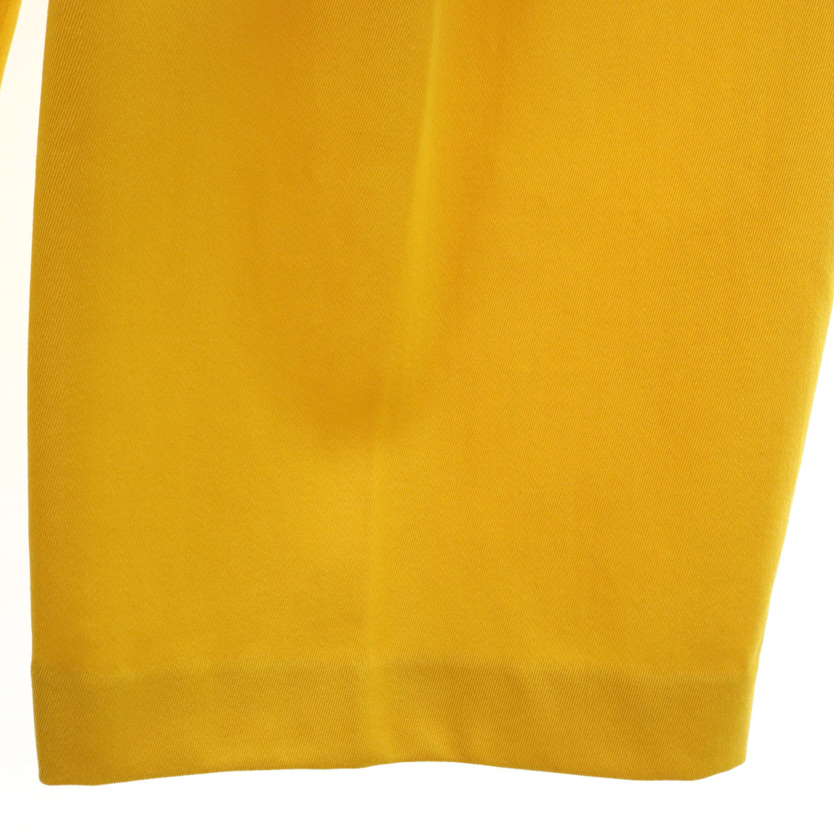 BOTTEGAVENETA ボッテガヴェネタ イタリア製 ワイドパンツ 34 イエロー レディース 古着