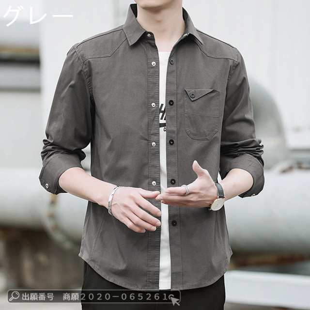 最安挑戦 春新作 送料無料 新作 シャツ メンズ 長袖シャツ オックスフォードシャツ ミリタリーシャツ カジュアルシャツ 春服 トップス シャツジャケット 細身 ボダンダウンシャツ 通勤 紳士服 トッ