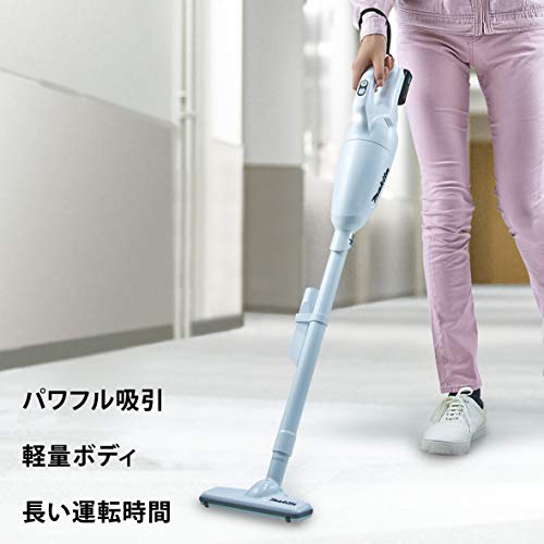 マキタ コードレス掃除機CL108 カプセル式 標準25分稼働/充電22分 軽量定番モデル 10.8Vバッテリ充電器付 CL108FDSHW