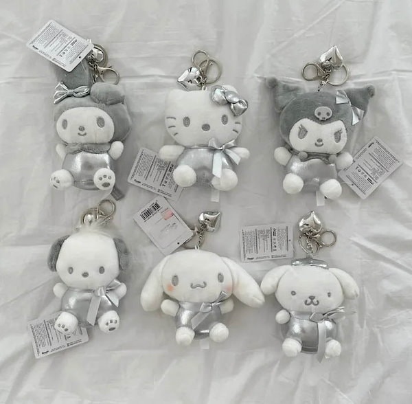 韓国限定 公式】sanrio silver mascot 6types / サンリオ