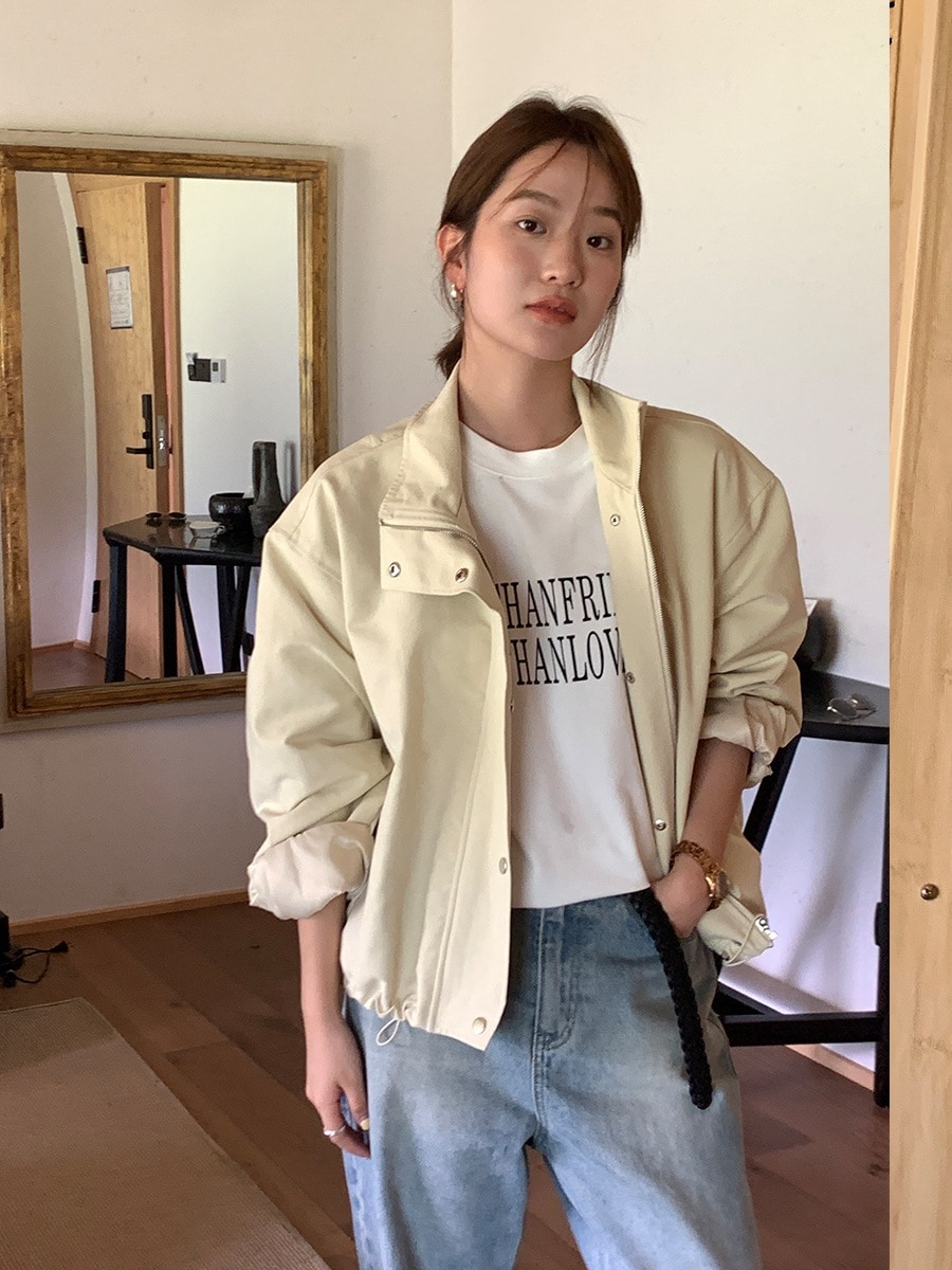 AWアウター【高.品.質】2024秋 新作 おしゃれ 気質 ショット丈 コート 百掛け ジャケット トップス アウター 着痩せ 流行り 高級感 ジャケット