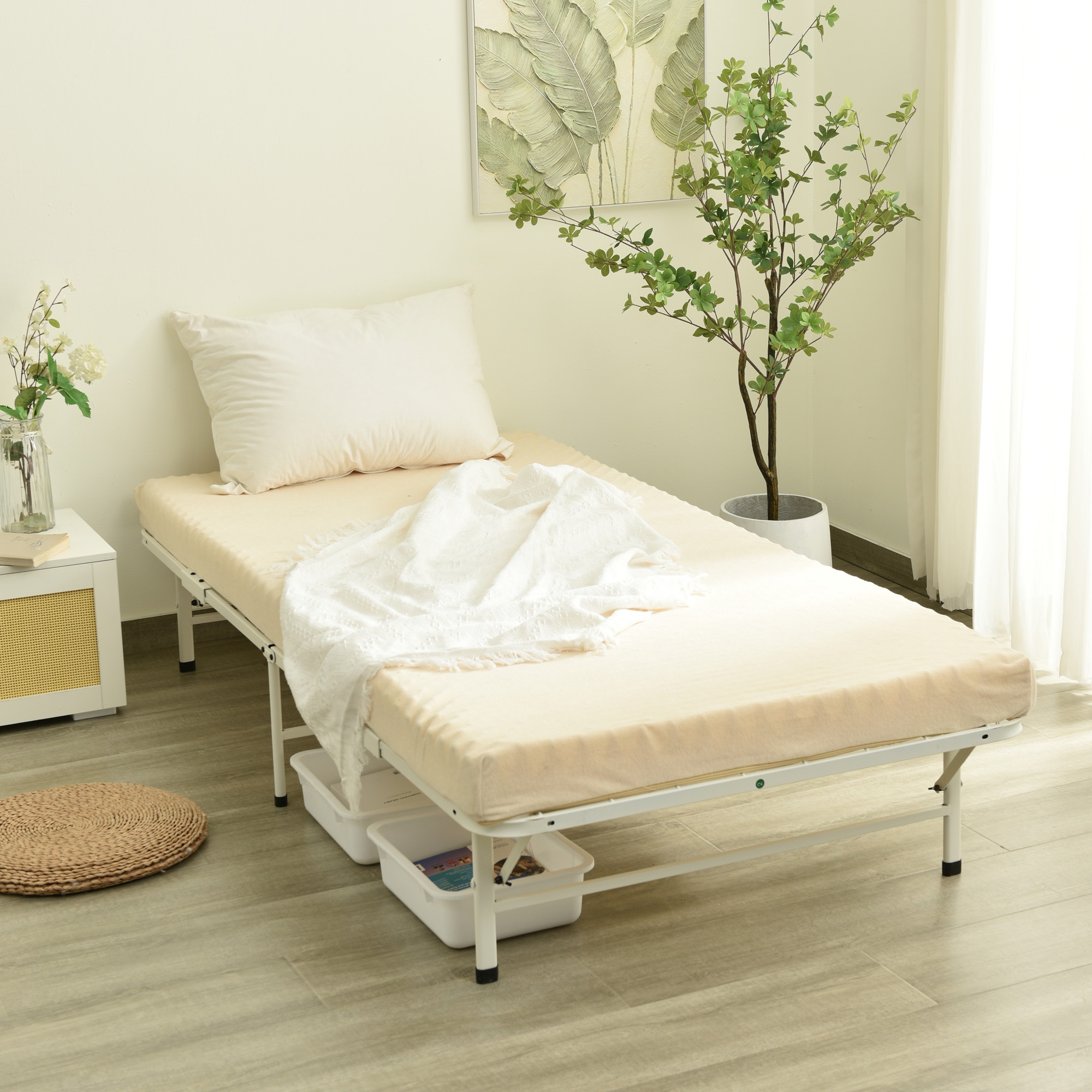 231【マットレス付き】パイプベッド 折りたたみベッド シングル 組立簡単 ベッド 下収納 シングルベッド 収納 耐荷重200kg ベッドフレーム コンパクト 送料無料 ベッド 折畳ベッド 省スペース 231【マットレス付き】パイプベッド 折りたたみベッド シングル 組立簡単 ベッド 下収納 シングルベッド 収納 耐荷重200kg ベッドフレーム コンパクト 送料無料 ベッド 折畳ベッド 省スペース