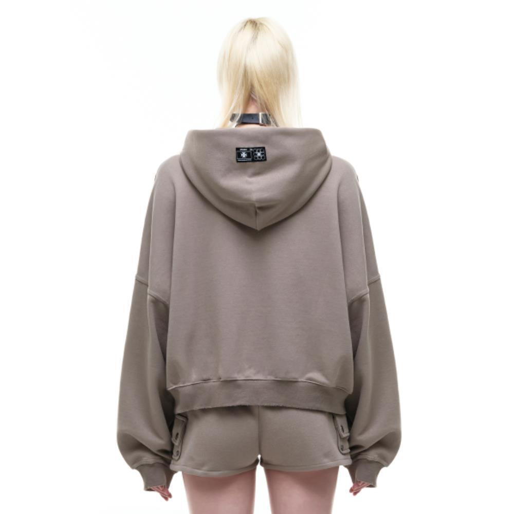 OPUS0012 Op 03 PFP HOOD ZIP BEIGE OP4A2R1200BEG