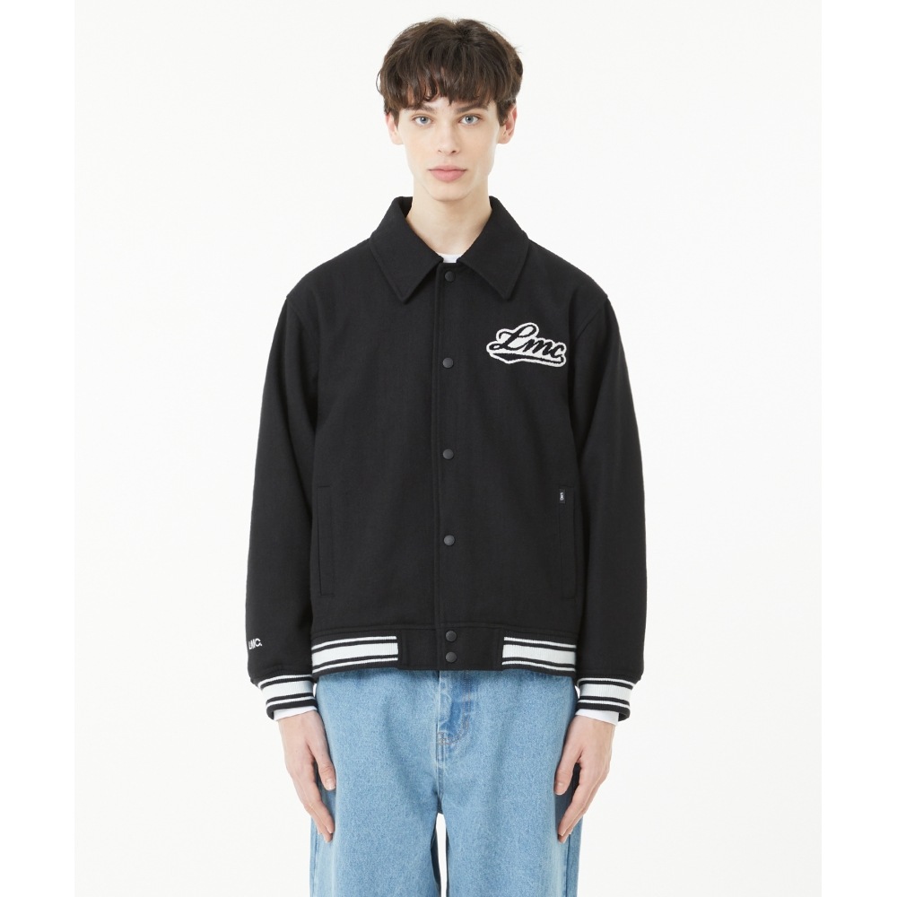 LMC クラシック ウール バーシティ ジャケット ブラック