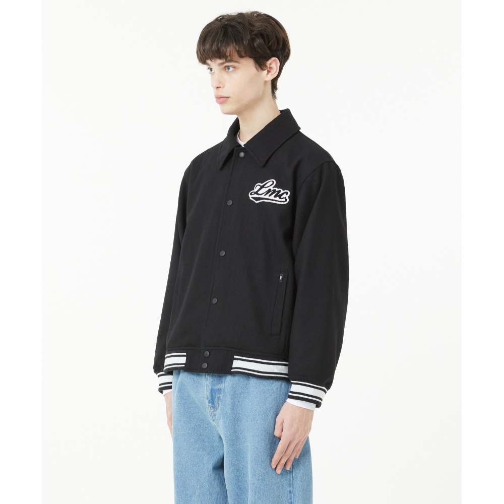 LMC クラシック ウール バーシティ ジャケット ブラック
