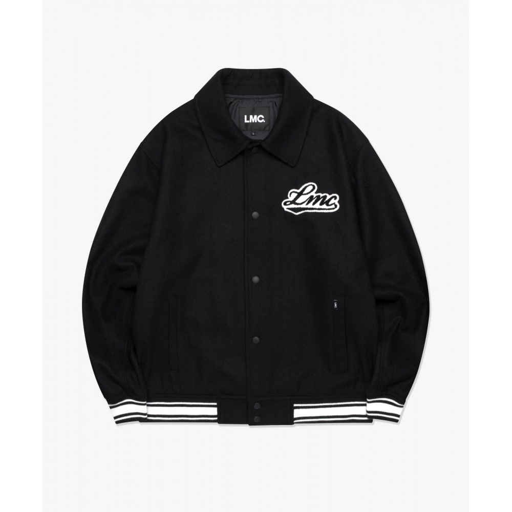 LMC クラシック ウール バーシティ ジャケット ブラック