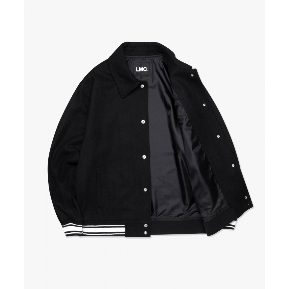 LMC クラシック ウール バーシティ ジャケット ブラック