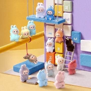 ラブブ　まとめ売り　9個 ラブブ】マカロンシリーズが再入荷中！ラブブのぬいぐるみが欲しい人は