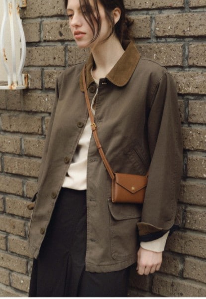 [DE MERIEL] Belted Wallet Bag ☆送料込☆ DE MERIEL】Belted Wallet Bag 2Colors
