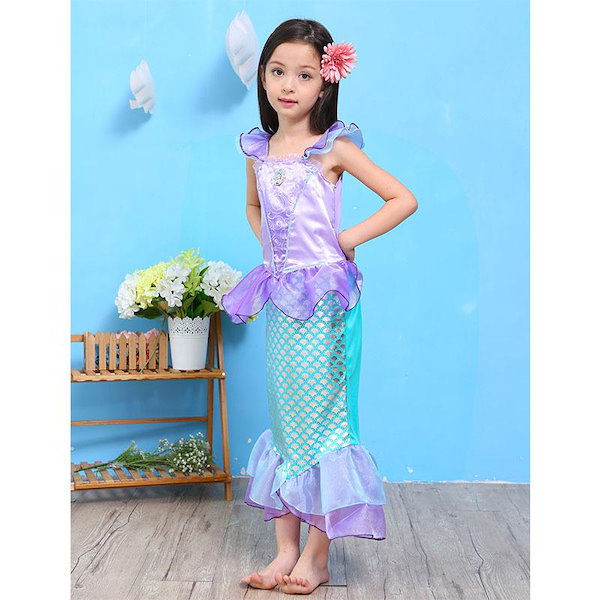ディズニーハロウィン　アリエル風衣装5点セット ディズニーハロウィン アリエル風衣装5点セット ディズニーハロウィン