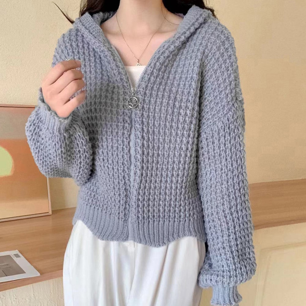 ニット セーター レディース パーカー ゆったり 春 秋冬 韓国 長袖 柔らかい トップス カジュアル 大人 可愛い おしゃれ シンプル あったかい レトロ 無地 40代 50代 ニット セーター レディース パーカー ゆったり 春 秋冬 韓国 長袖 柔らかい トップス カジュアル 大人 可愛い おしゃれ シンプル あったかい レトロ 無地 40代 50代