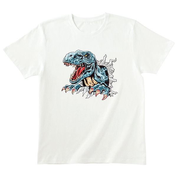 貪欲なティラノサウルス 限定Tシャツ Qoo10] レックス Tシャツ 恐竜 T