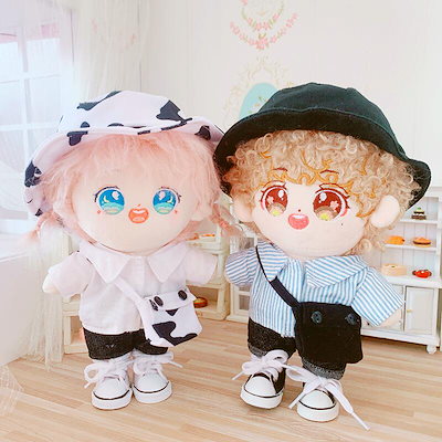 ぬいぐるみ　韓国　ドール　20cm 着せ替え人形　kpop glnkkm0339-01.jpg