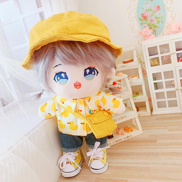 Qoo10] ぬいぐるみ服 20cm用 5点セット 小