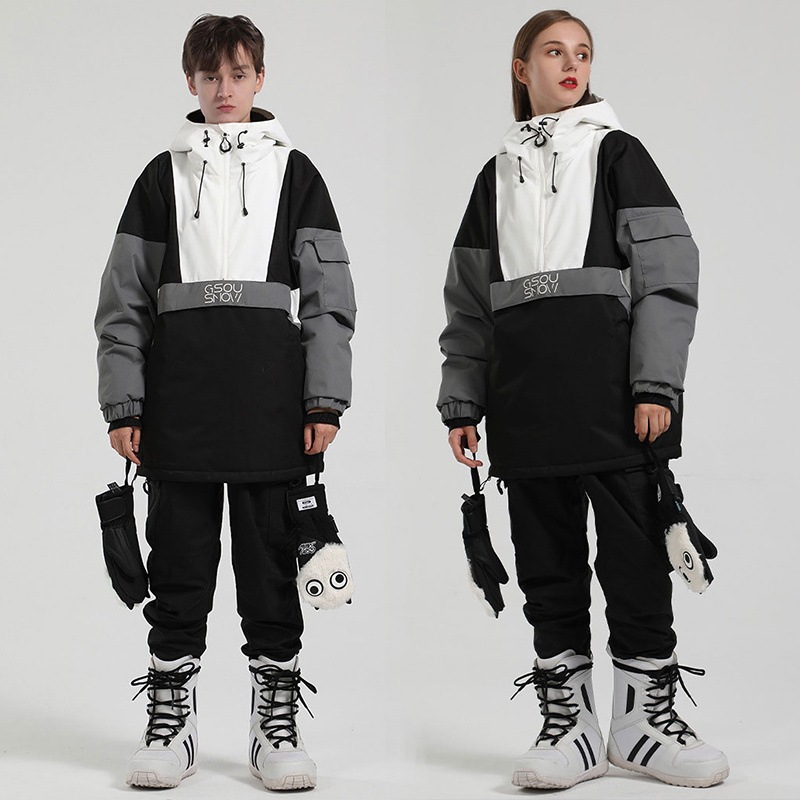 スノーボード ウェア ジャケット 単品 プルオーバー メンズ レディース スノーウェア スキーウェア スノボ 防風防水防雪防寒保温通気 耐摩擦 韓国 Snowboardwear2023 スノーボード ウェア ジャケット 単品 プルオーバー メンズ レディース スノーウェア スキーウェア スノボ 防風防水防雪防寒保温通気 耐摩擦 韓国 Snowboardwear2023