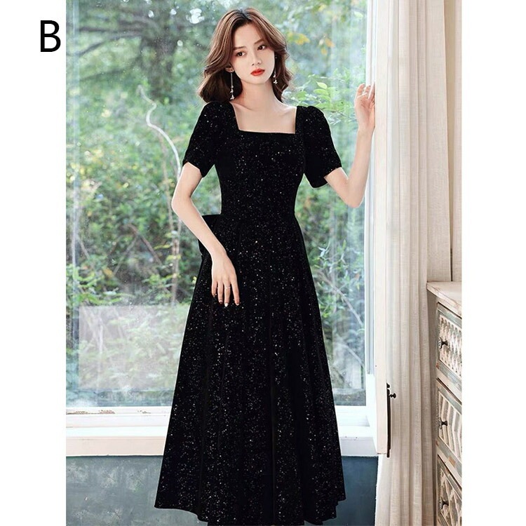 全6色 イブニングドレス 黒 ベロア ベルベット ロングドレス 発表会ドレス パフスリーブ 成人式ドレス 同窓会 謝恩会 パーティードレス お呼ばれドレス ブラック キラキラ 結婚式ドレス 二次会ドレ 全6色 イブニングドレス 黒 ベロア ベルベット ロングドレス 発表会ドレス パフスリーブ 成人式ドレス 同窓会 謝恩会 パーティードレス お呼ばれドレス ブラック キラキラ 結婚式ドレス 二次会ドレ