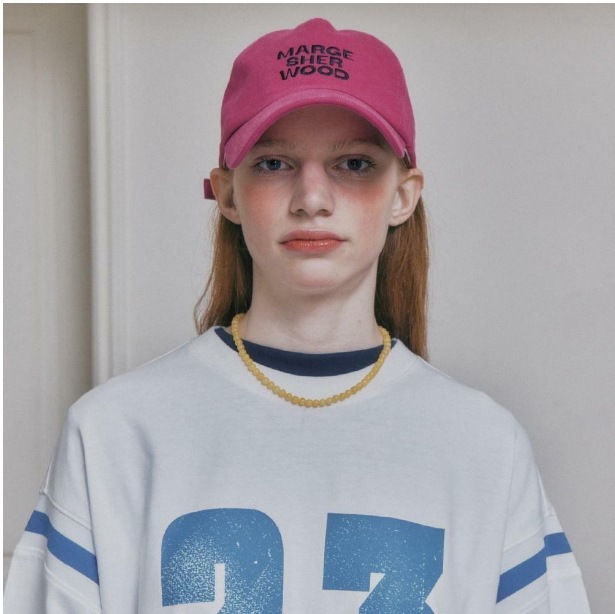 [MARGESHERWOOD]★BASIC LOGO BALLCAP Arch Arise | Marge Sherwood Star logo ballcap • Used, Great