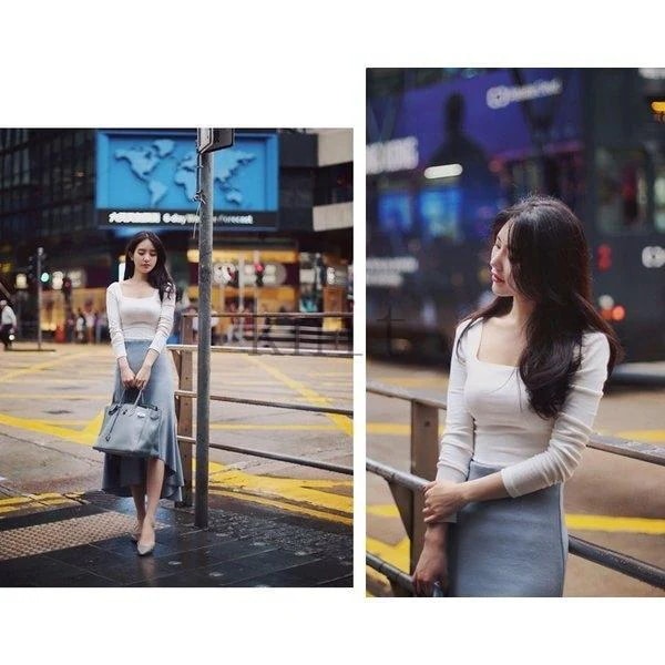 トップスレディースシャツ春夏秋新作スクエアネックスーツインナーカットソー長袖かわいいプチプラ1075 トップスレディースシャツ春夏秋新作スクエアネックスーツインナーカットソー長袖かわいいプチプラ1075