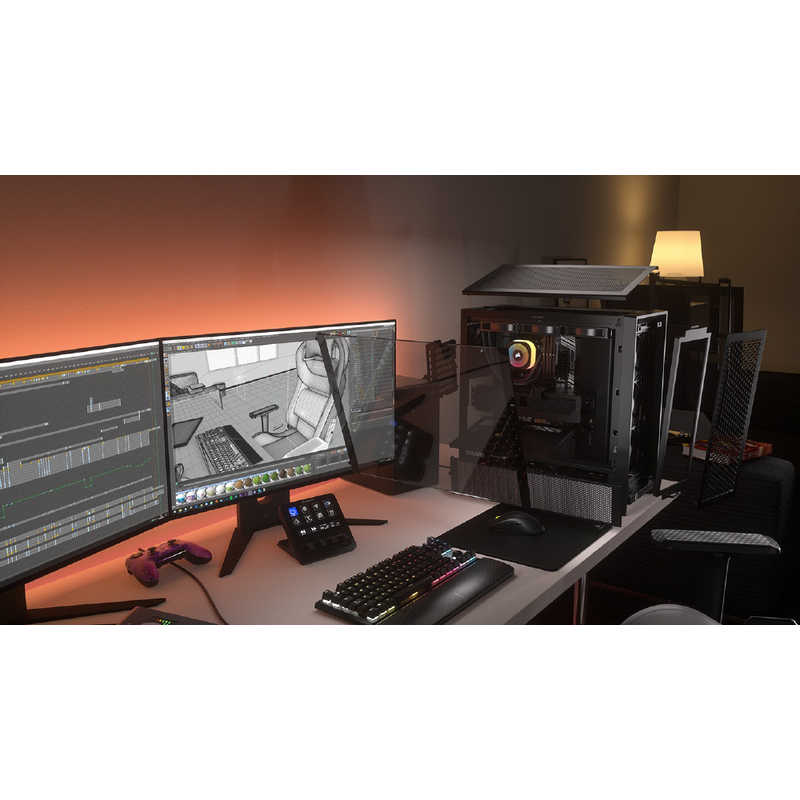 コルセア　CORSAIR　FRAME 4000D RS Mid-Tower Black　CC-9011312-WW