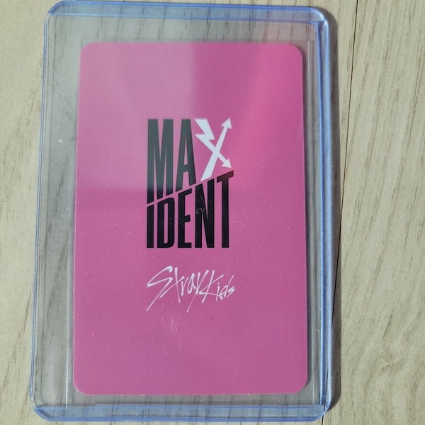 maxident アイエン　サノク　トレカ Qoo10] Stray Kids MAXIDENT