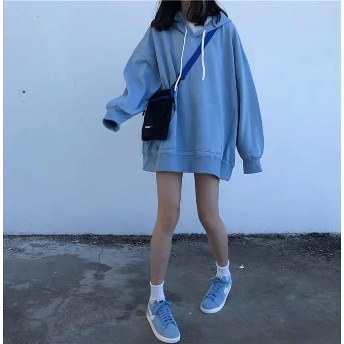 【超お得1つ買うと10個もらえる】急速出荷トップス パーカー トレーナー フーディー 袖あり 長袖 襟なし ノーカラー フード ワイド ポケット スウェット シンプル カジュアル かっこいい レトロ