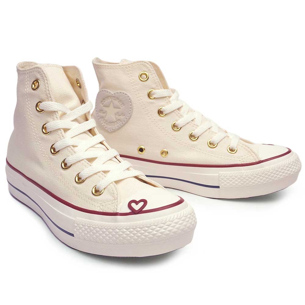 オールスター PLTS ハートポイント HI ハイカット 厚底 軽量 スニーカー レディース オールスター PLTS ハートポイント HI ハイカット 厚底 軽量 スニーカー レディース