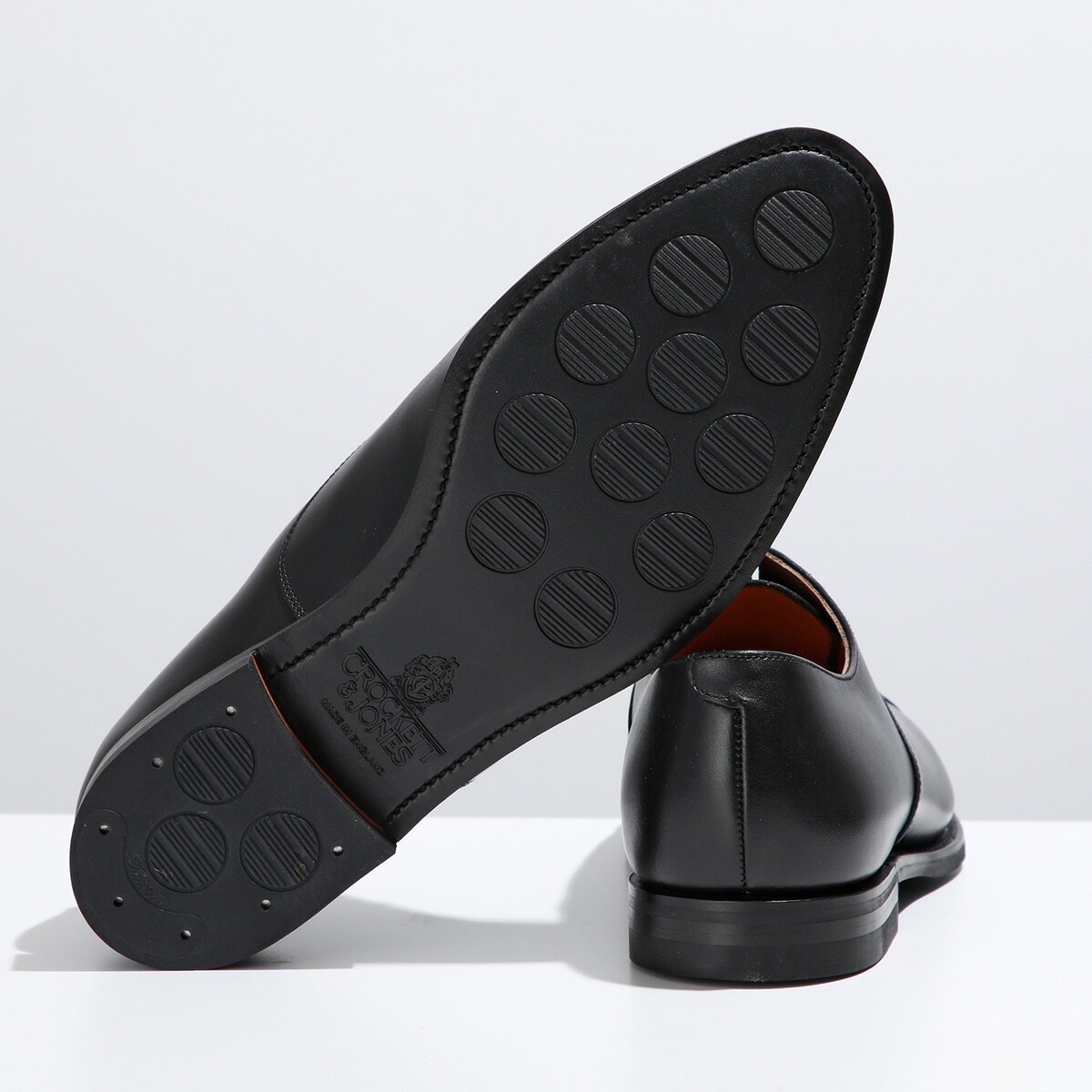 574.CROCKETT&JONES CONNAUGHT ストレートチップ 6E 574