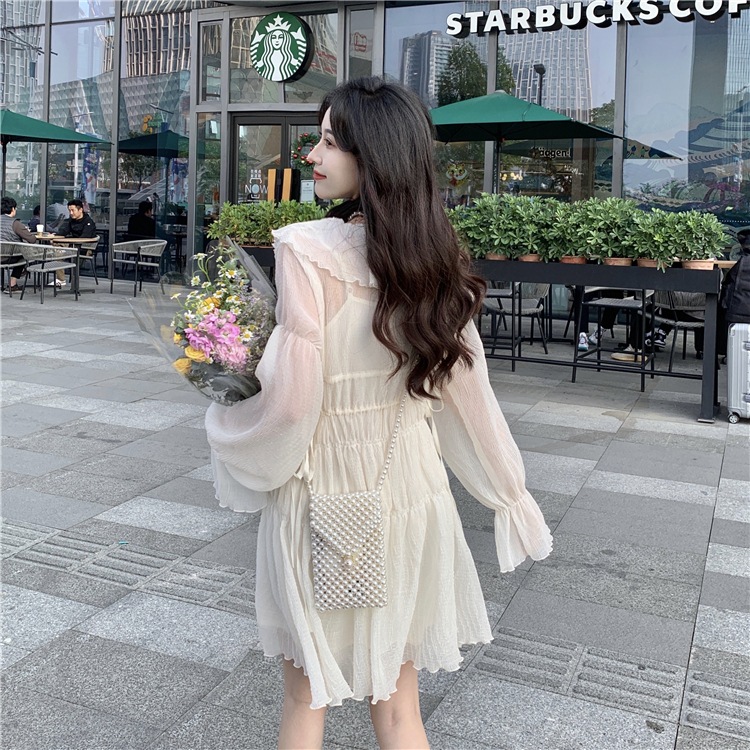 【送料無料】レディース 2デザイン ワンピース シフォン フリル ミニ丈 ミニワンピース 無地 【送料無料】レディース 2デザイン ワンピース シフォン フリル ミニ丈 ミニワンピース 無地