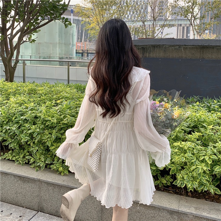 【送料無料】レディース 2デザイン ワンピース シフォン フリル ミニ丈 ミニワンピース 無地 【送料無料】レディース 2デザイン ワンピース シフォン フリル ミニ丈 ミニワンピース 無地