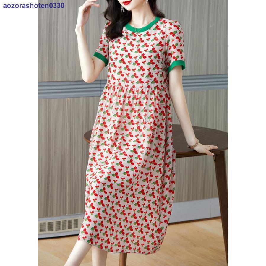 ワンピース 花柄ワンピース ミモレ丈ワンピース ハイウエスト 配色 Aラインワンピース ワンピース 花柄ワンピース ミモレ丈ワンピース ハイウエスト 配色 Aラインワンピース