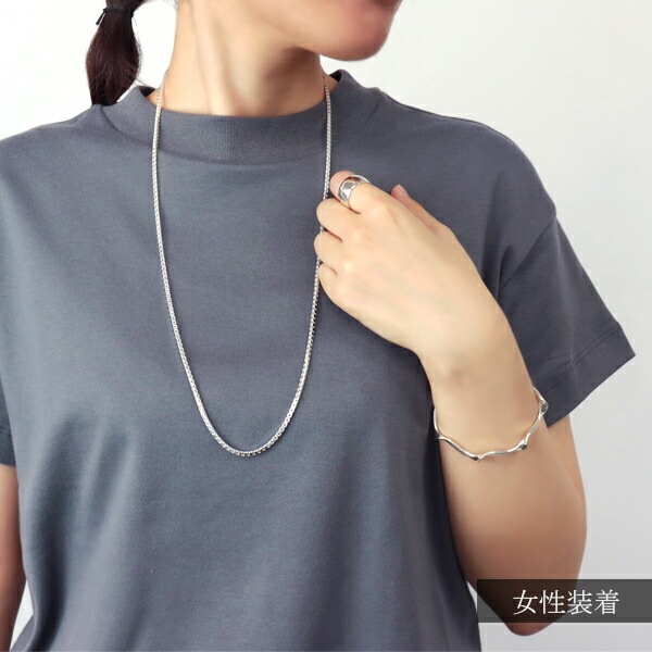 シルバーチェーン ネックレス チェーン ベネチアンチェーン 幅約2.2mm 70cm ベネチアン シルバーチェーン ネックレス チェーン ベネチアンチェーン 幅約2.2mm 70cm ベネチアン