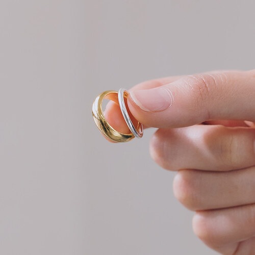 HEYHORANG公式取扱店* 925 silver Twin-curved リングセット 芸能人着用 HEYHORANG公式取扱店* 925 silver Twin-curved リングセット 芸能人着用