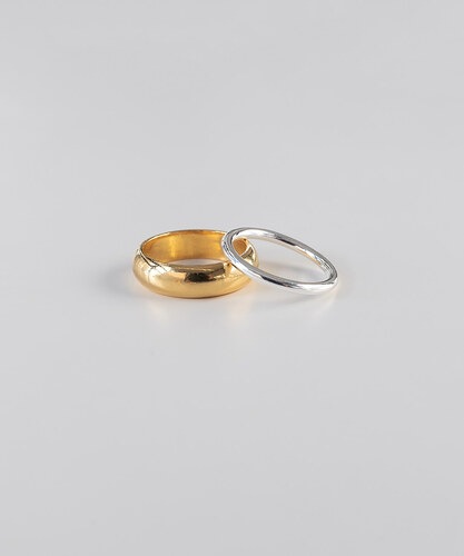 HEYHORANG公式取扱店* 925 silver Twin-curved リングセット 芸能人着用 HEYHORANG公式取扱店* 925 silver Twin-curved リングセット 芸能人着用