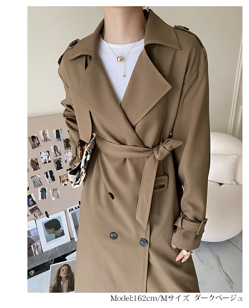 【全店任意2枚購入で100円OFF】トレンチコート レディース 上着 羽織り アウター 春 秋 冬 スプリングコート ロングコート 羽織り トレンチ アウター コート ロング 裏地付き デザイン きれ 【全店任意2枚購入で100円OFF】トレンチコート レディース 上着 羽織り アウター 春 秋 冬 スプリングコート ロングコート 羽織り トレンチ アウター コート ロング 裏地付き デザイン きれ