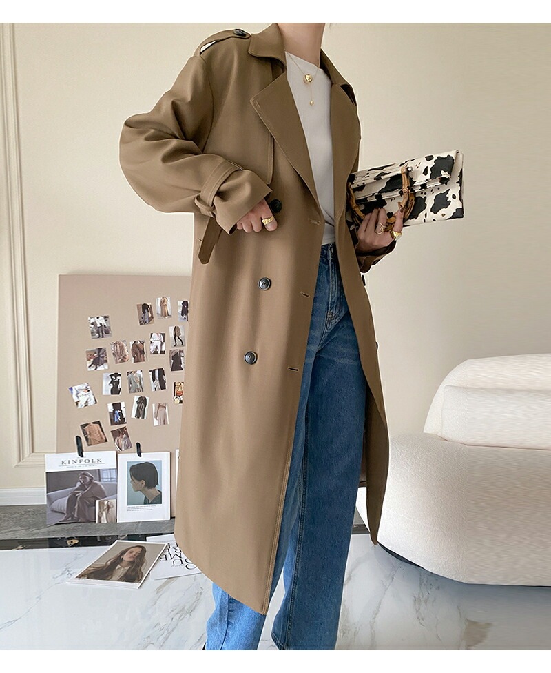 【全店任意2枚購入で100円OFF】トレンチコート レディース 上着 羽織り アウター 春 秋 冬 スプリングコート ロングコート 羽織り トレンチ アウター コート ロング 裏地付き デザイン きれ 【全店任意2枚購入で100円OFF】トレンチコート レディース 上着 羽織り アウター 春 秋 冬 スプリングコート ロングコート 羽織り トレンチ アウター コート ロング 裏地付き デザイン きれ