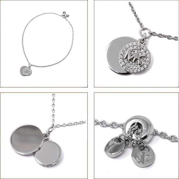 ブレスレット MKC1514AN040 MKC1514AN710 MKC1514AN791 PAVE COIN SLIDER レディース シルバー ゴールド ピンクゴールド