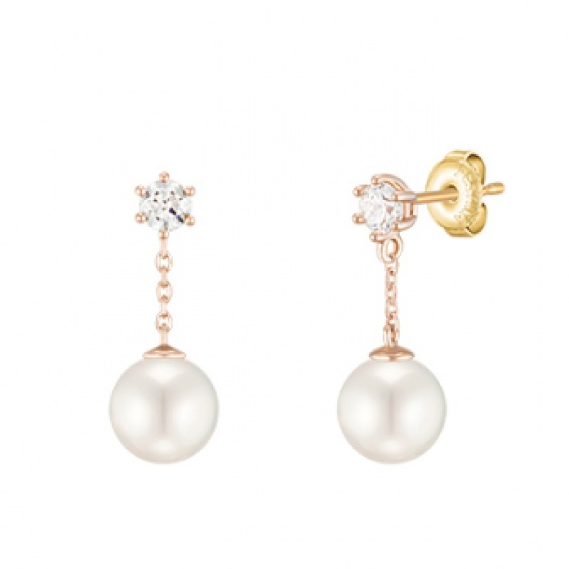 ジェスティーナベーシックパーリナ 14K イヤリング (JJP1EF1BS181R4000) ジェスティーナベーシックパーリナ 14K イヤリング (JJP1EF1BS181R4000)