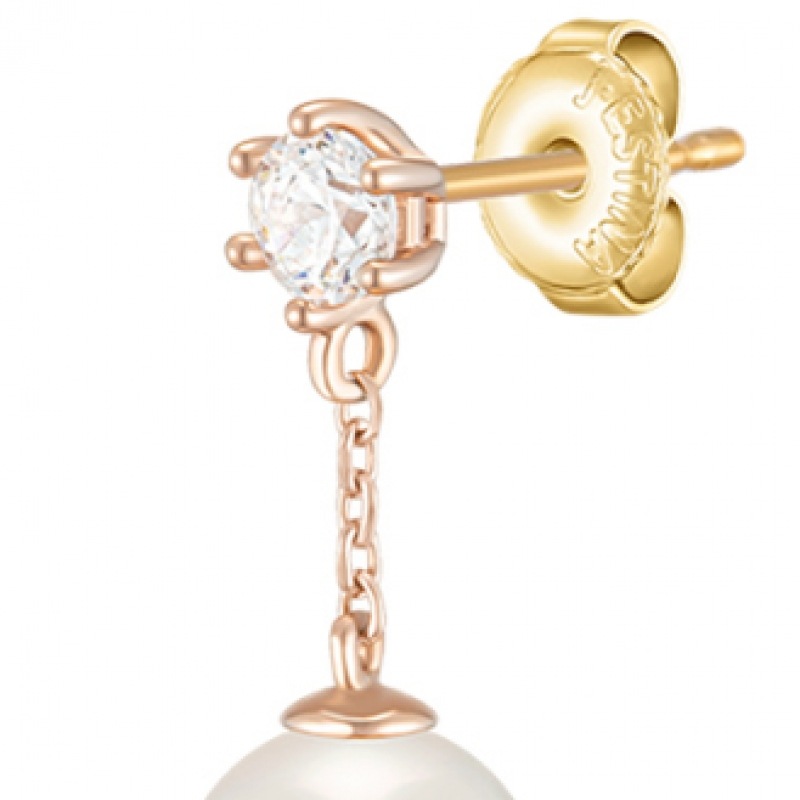 ジェスティーナベーシックパーリナ 14K イヤリング (JJP1EF1BS181R4000) ジェスティーナベーシックパーリナ 14K イヤリング (JJP1EF1BS181R4000)