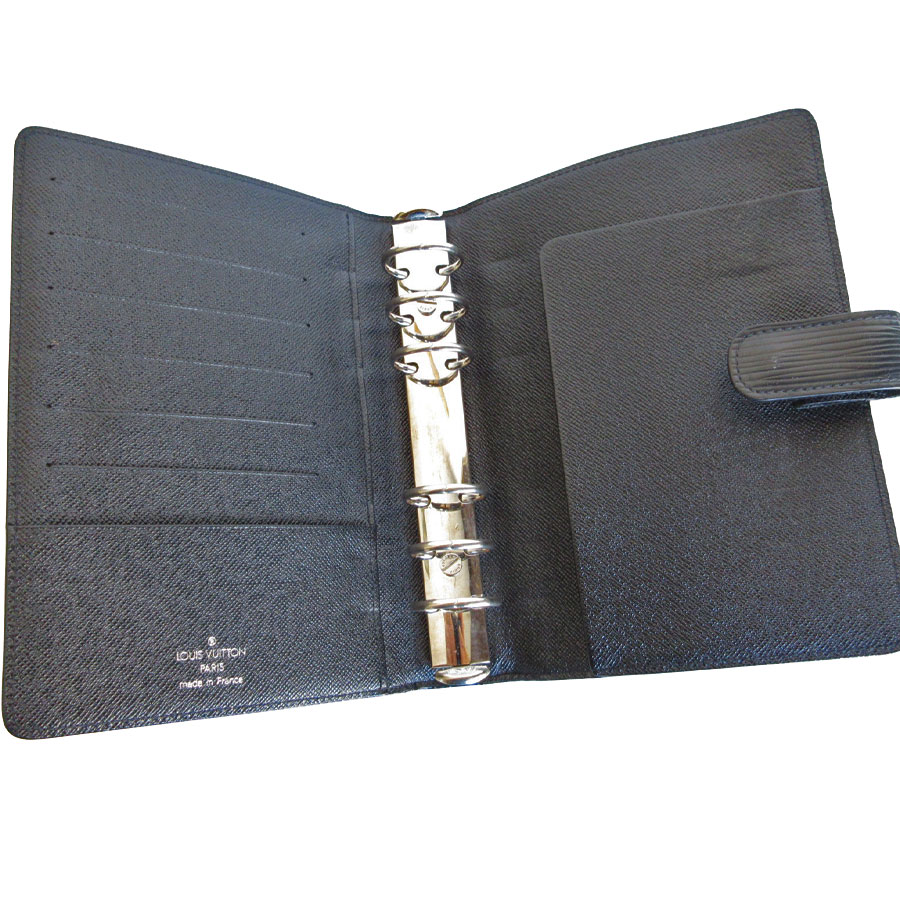 ルイ ヴィトン LOUIS VUITTON 手帳カバー エピ アジェンダMM エピレザー ノワール ユニセックス s0294a ルイ ヴィトン LOUIS VUITTON 手帳カバー エピ アジェンダMM エピレザー ノワール ユニセックス s0294a