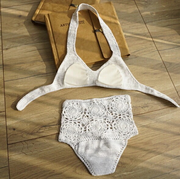 新作 -039015 セクシービキニ かき編み 組合せ自由 ハンドメイド 素材にこだわった一着オシャレ ニット 水着 ブラジリアン レディース水着 ビキニ 欧米人気 セレブ愛用 海 旅行 新婚旅行